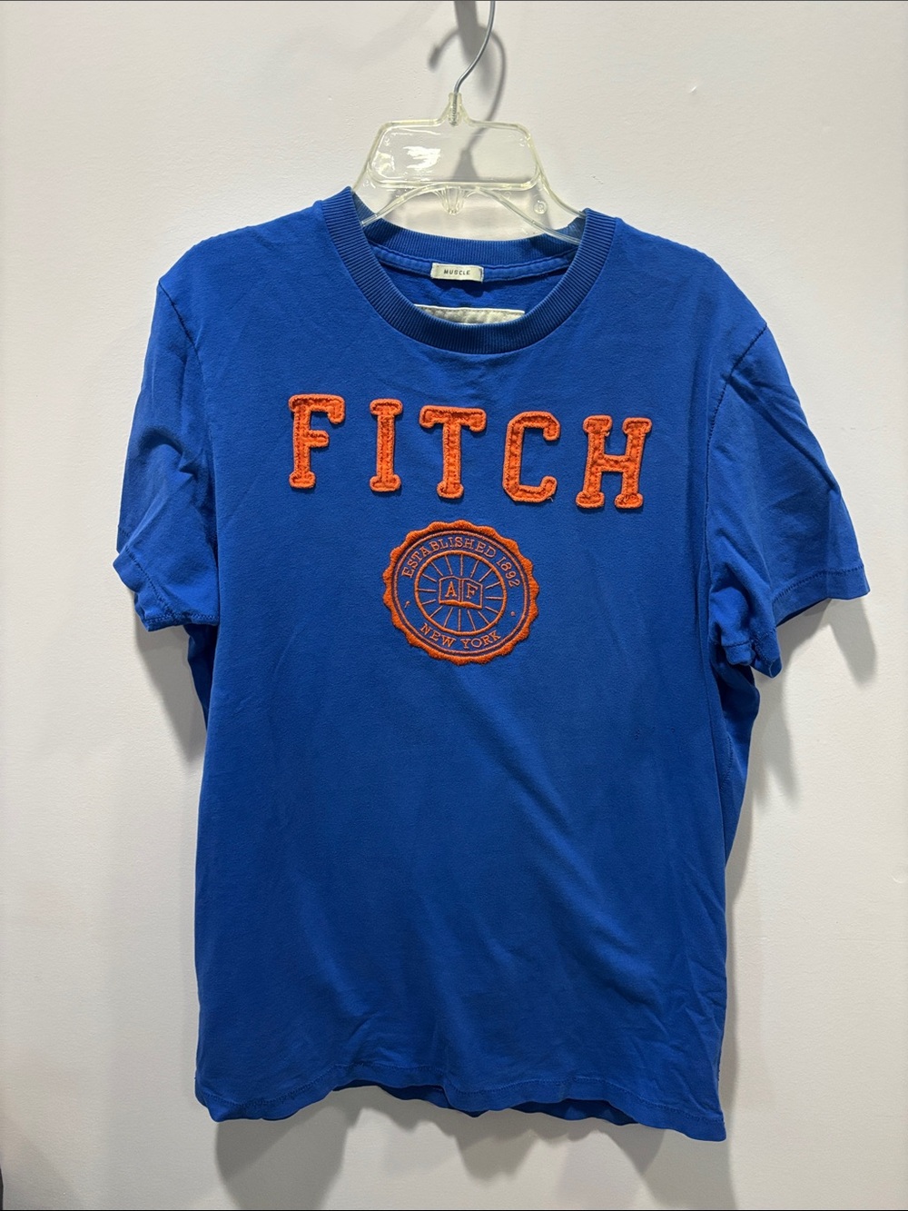 FITCH Blue Logo Graphic Men's T-Shirt